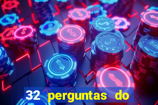 32 perguntas do livro do destino